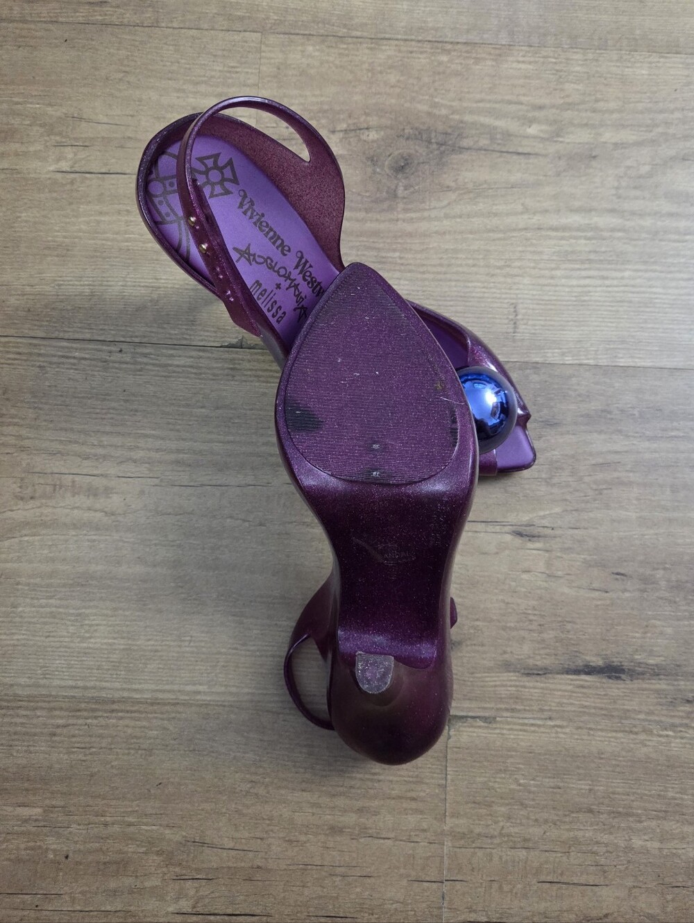 Melissa x Vivienne Westwood Lady Dragon Globe Heels - Picture 14 of 14